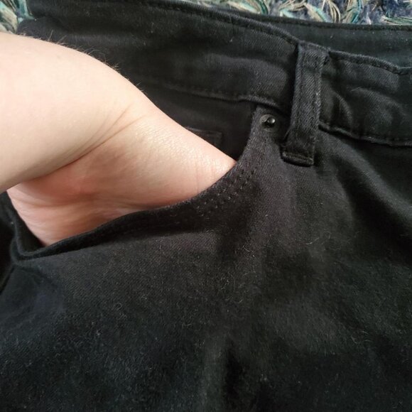 Goth Emo Grunge Black Skinny Jeans Universal Thread Plus Size Curvy Midrise Punk - Picture 3 of 8